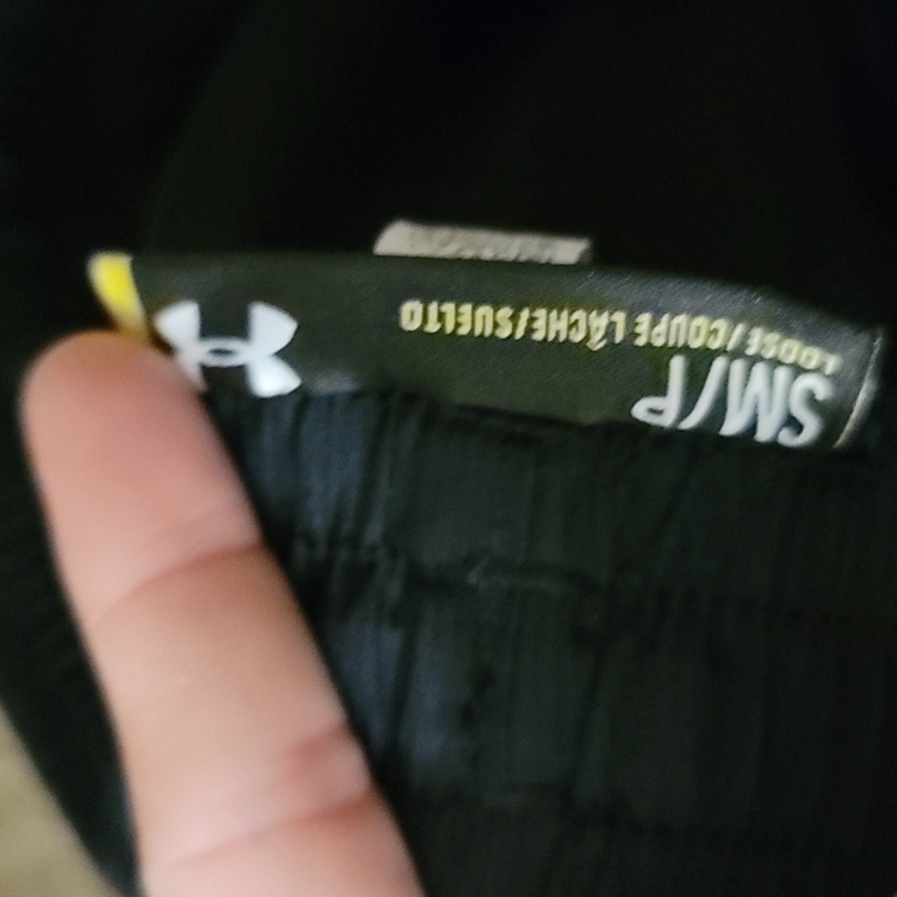 Women's Black Under Armour Workout Pants Size Small Petite - Picture 5 of 7
